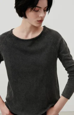 Damen American Vintage |Damen-T-Shirt Sonoma Vintage Schwarz