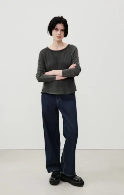 Damen American Vintage |Damen-T-Shirt Sonoma Vintage Schwarz