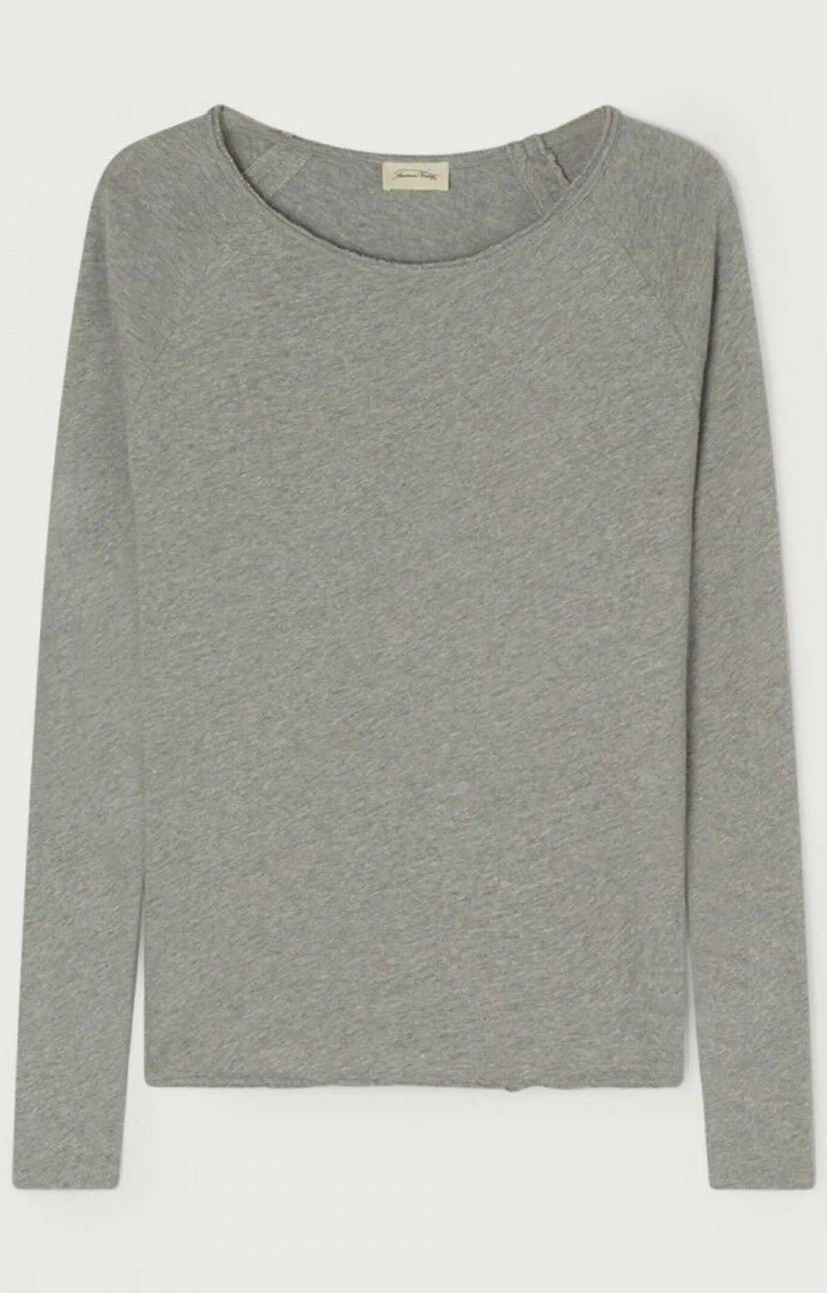 Damen American Vintage |Damen-T-Shirt Sonoma Grau Meliert