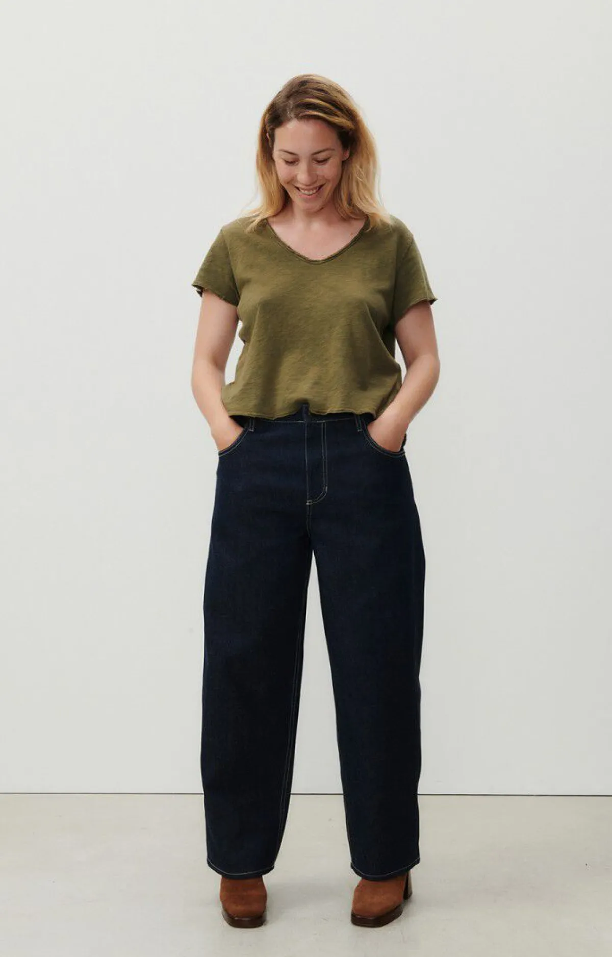 Damen American Vintage |Damen-T-Shirt Sonoma Busch Vintage