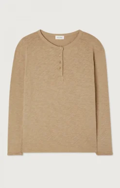 Damen American Vintage |Damen-T-Shirt Sonoma Macadamia Vintage