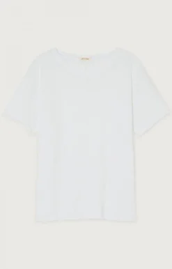 Damen American Vintage |Damen-T-Shirt Sonoma Weiss