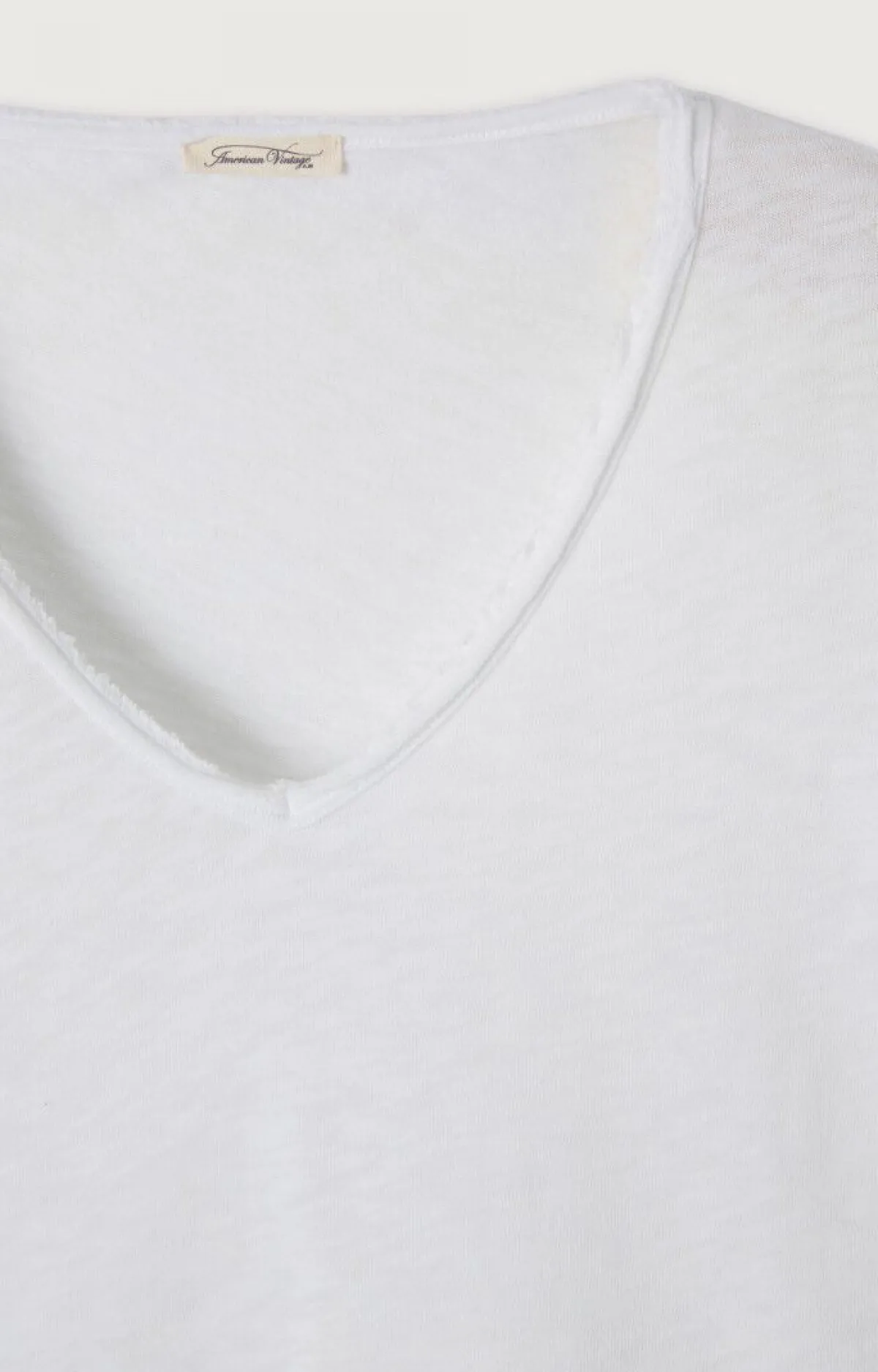 Damen American Vintage |Damen-T-Shirt Sonoma Weiss