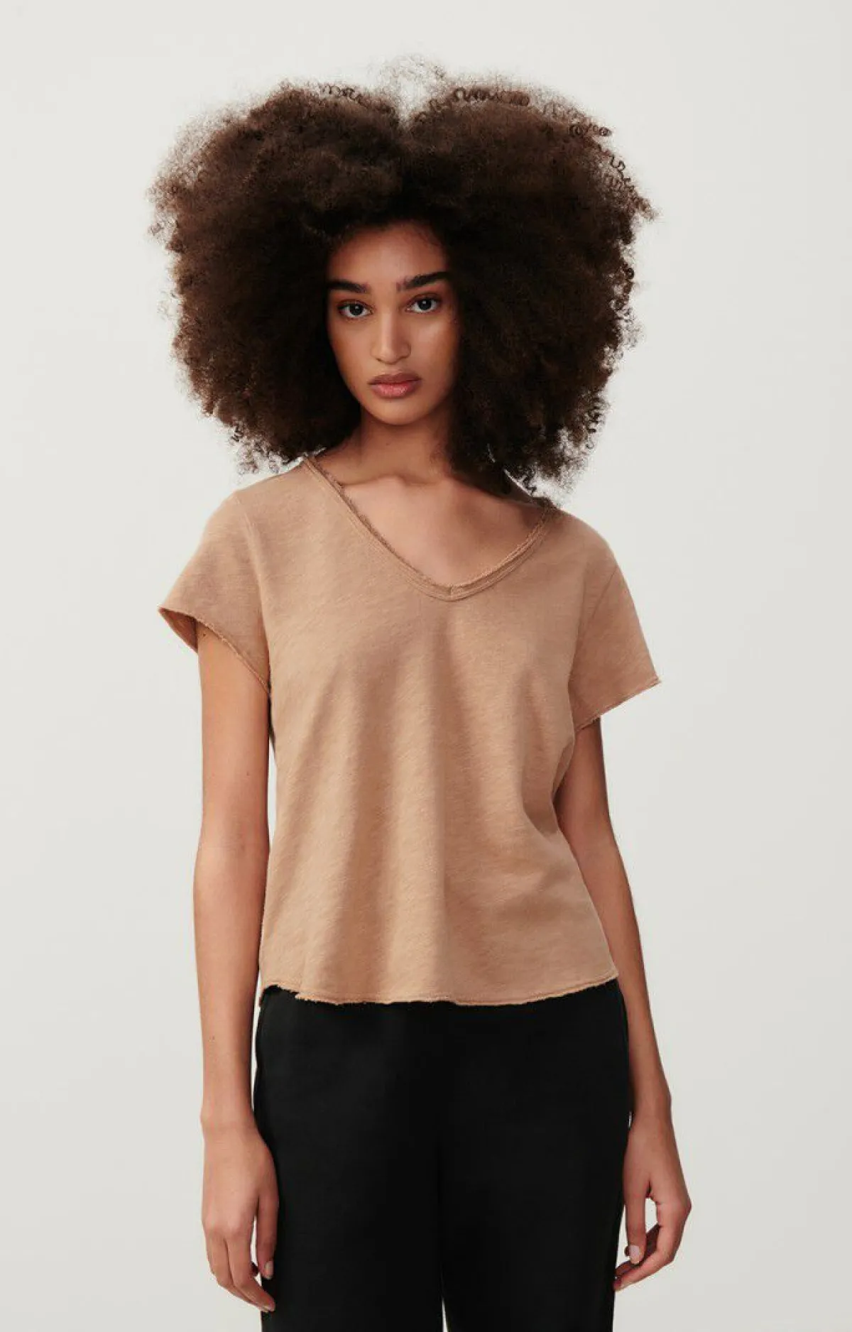 Damen American Vintage |Damen-T-Shirt Sonoma Macadamia Vintage