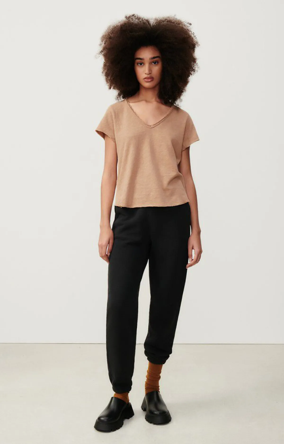 Damen American Vintage |Damen-T-Shirt Sonoma Macadamia Vintage