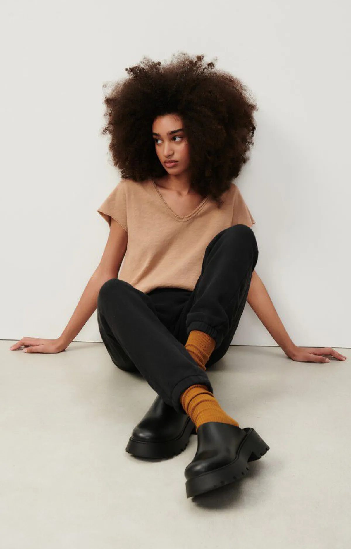 Damen American Vintage |Damen-T-Shirt Sonoma Macadamia Vintage