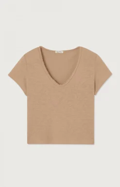 Damen American Vintage |Damen-T-Shirt Sonoma Macadamia Vintage