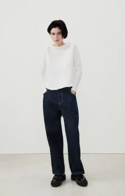 Damen American Vintage |Damen-T-Shirt Sonoma Weiss