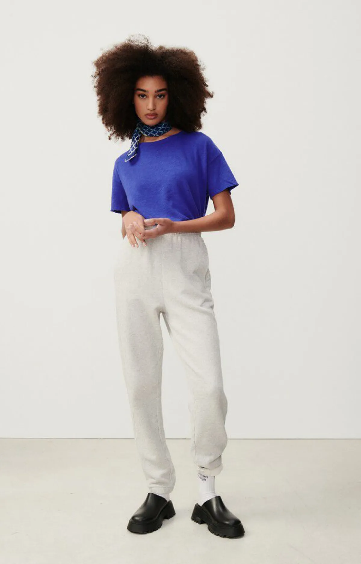 Damen American Vintage |Damen-T-Shirt Sonoma Konigsblau Vintage