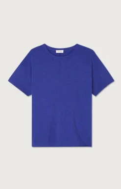 Damen American Vintage |Damen-T-Shirt Sonoma Konigsblau Vintage
