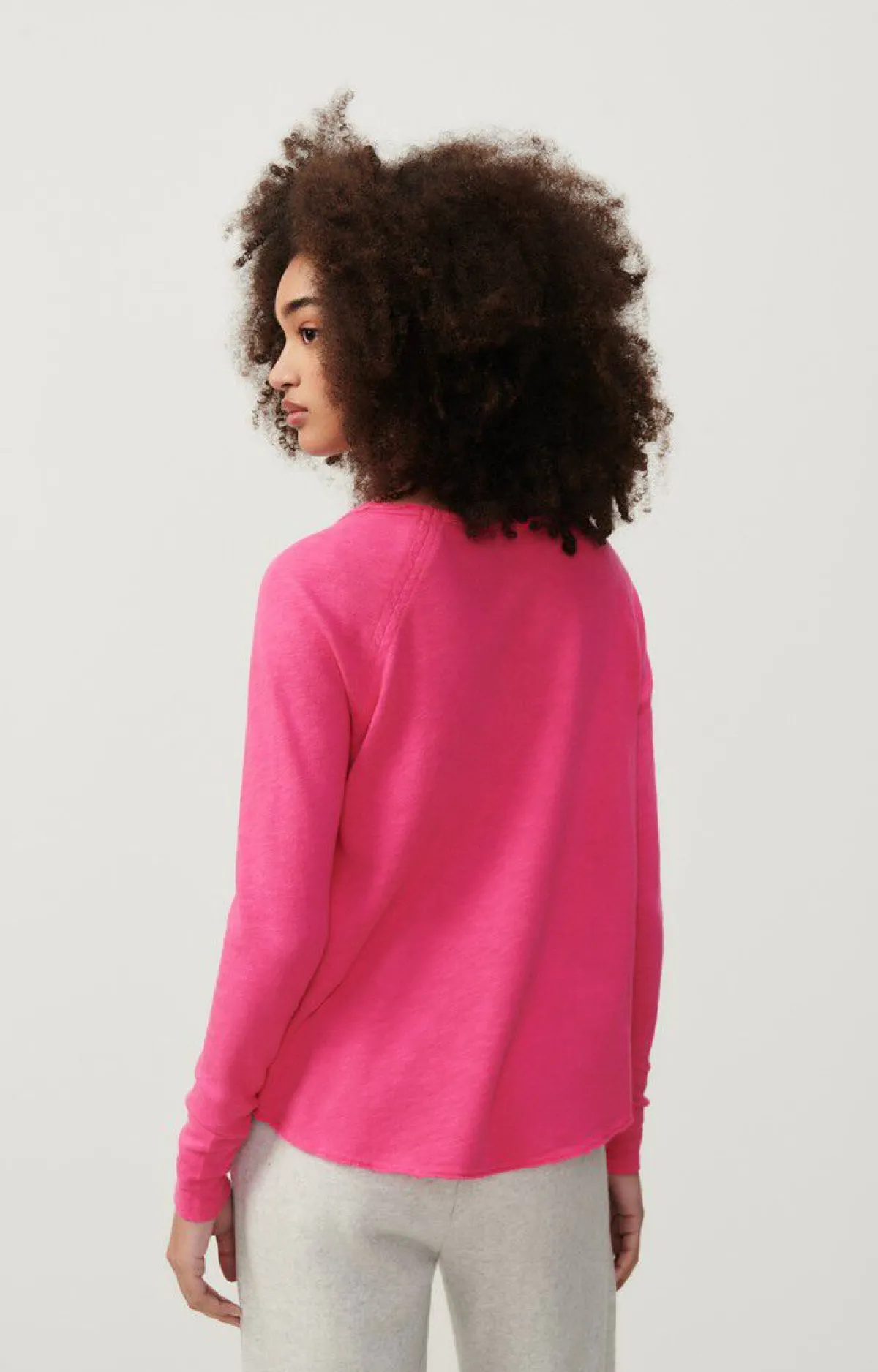 Damen American Vintage |Damen-T-Shirt Sonoma Himbeerbusch Vintage