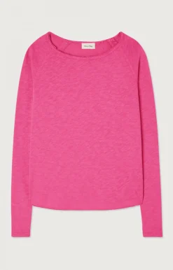 Damen American Vintage |Damen-T-Shirt Sonoma Himbeerbusch Vintage