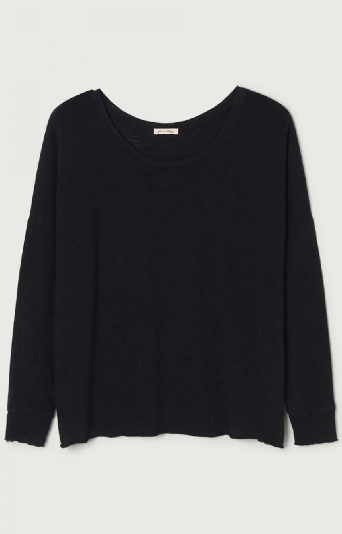 Damen American Vintage |Damen-T-Shirt Sonoma Schwarz