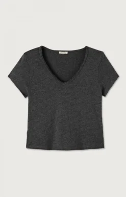 Damen American Vintage |Damen-T-Shirt Sonoma Vintage Schwarz