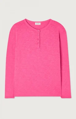 Damen American Vintage |Damen-T-Shirt Sonoma Himbeerbusch Vintage