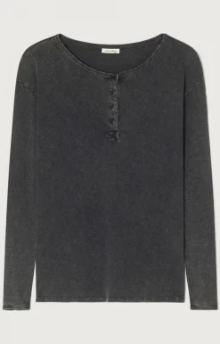 Damen American Vintage |Damen-T-Shirt Sonoma Vintage Schwarz