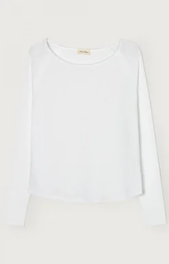 Damen American Vintage |Damen-T-Shirt Sonoma Weiss