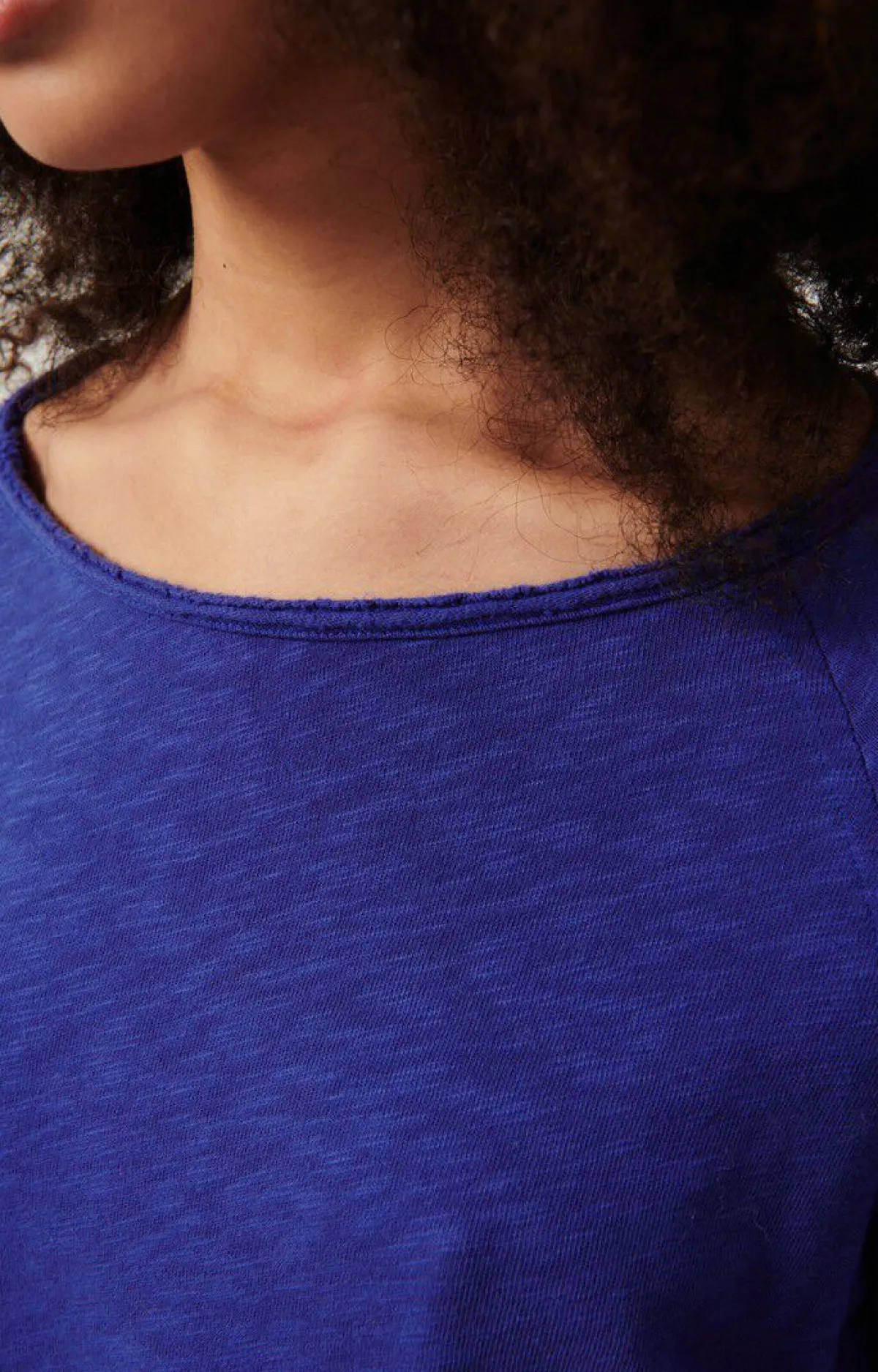 Damen American Vintage |Damen-T-Shirt Sonoma Konigsblau Vintage