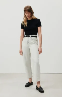 Damen American Vintage |Damen-T-Shirt Sonoma Schwarz