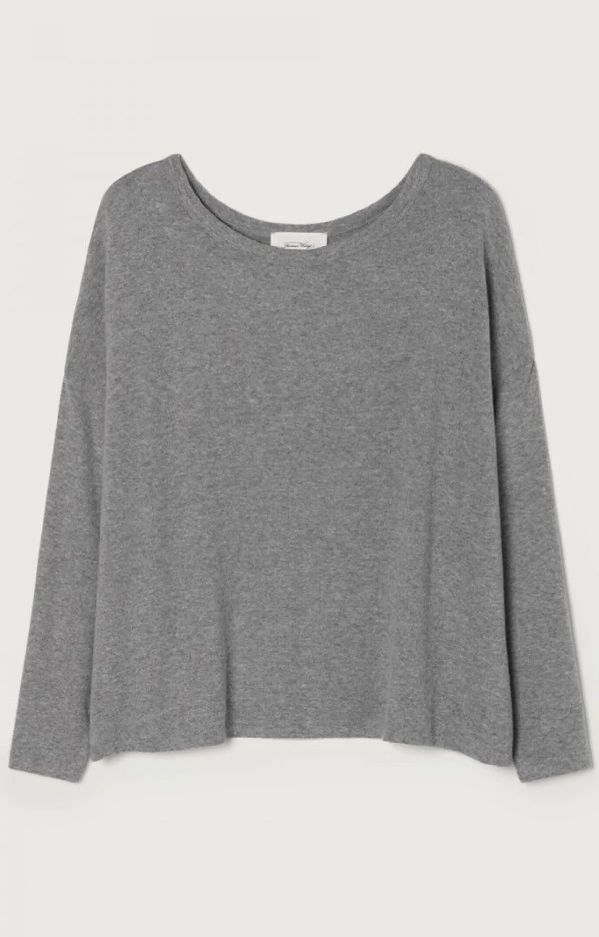 Damen American Vintage |Damen-T-Shirt Vetington Grau Meliert