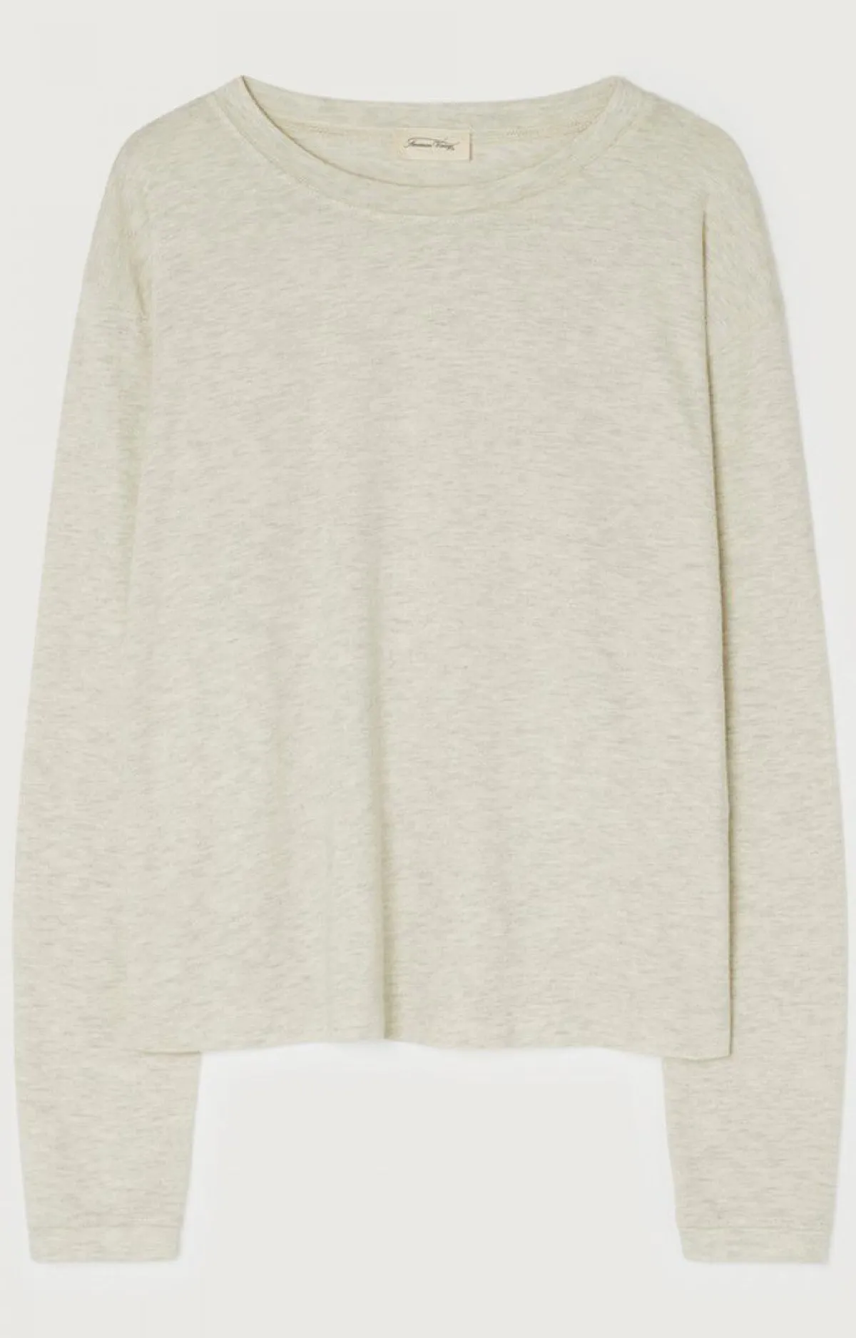 Damen American Vintage |Damen-T-Shirt Ypawood Grau Meliert