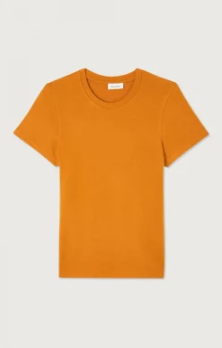 Damen American Vintage |Damen-T-Shirt Ypawood Kurbis Meliert