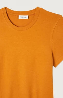 Damen American Vintage |Damen-T-Shirt Ypawood Kurbis Meliert