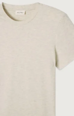 Damen American Vintage |Damen-T-Shirt Ypawood Grau Meliert