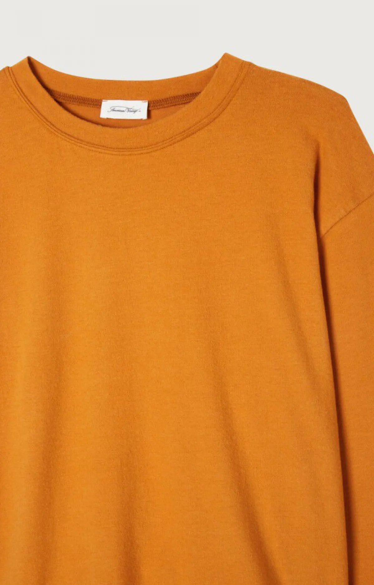 Damen American Vintage |Damen-T-Shirt Ypawood Kurbis Meliert