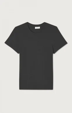 Damen American Vintage |Damen-T-Shirt Ypawood Kohlenstoff Meliert