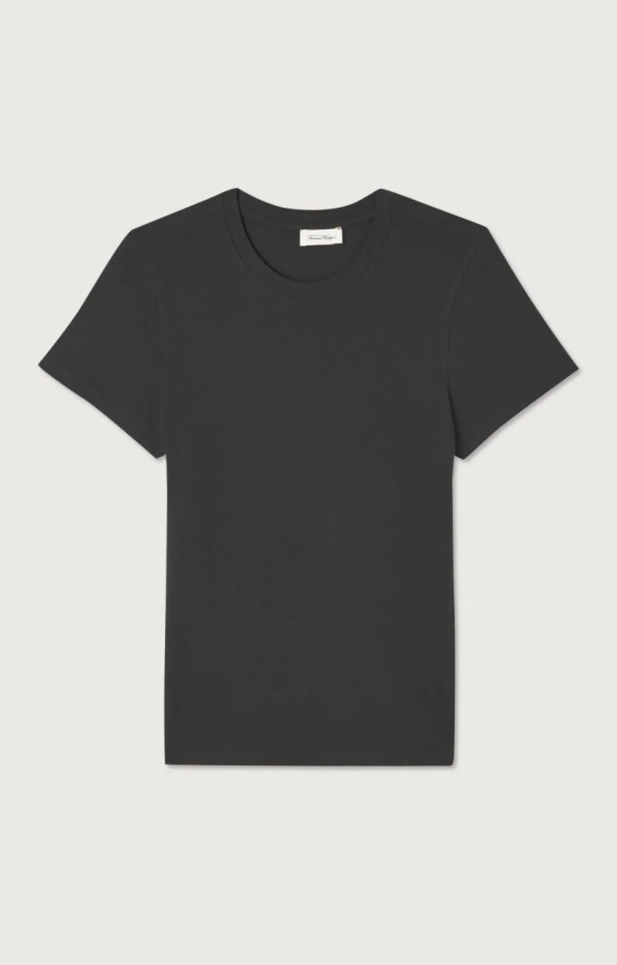 Damen American Vintage |Damen-T-Shirt Ypawood Kohlenstoff Meliert