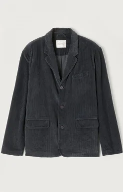 Herren American Vintage |Herrenblazer Padow Kohlenstoff Vintage