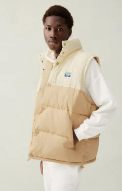 Herren American Vintage |Herrendaunenjacke Zotcity Creme