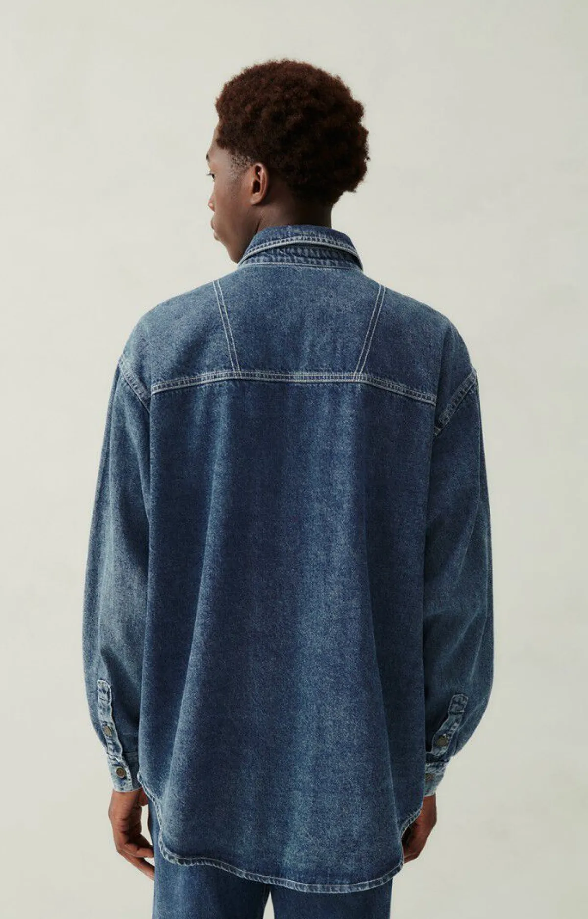 Herren American Vintage |Herrenhemd Astury Stone