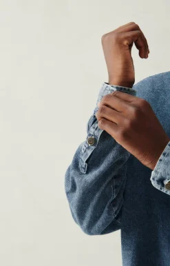 Herren American Vintage |Herrenhemd Astury Stone
