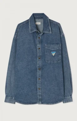 Herren American Vintage |Herrenhemd Astury Stone