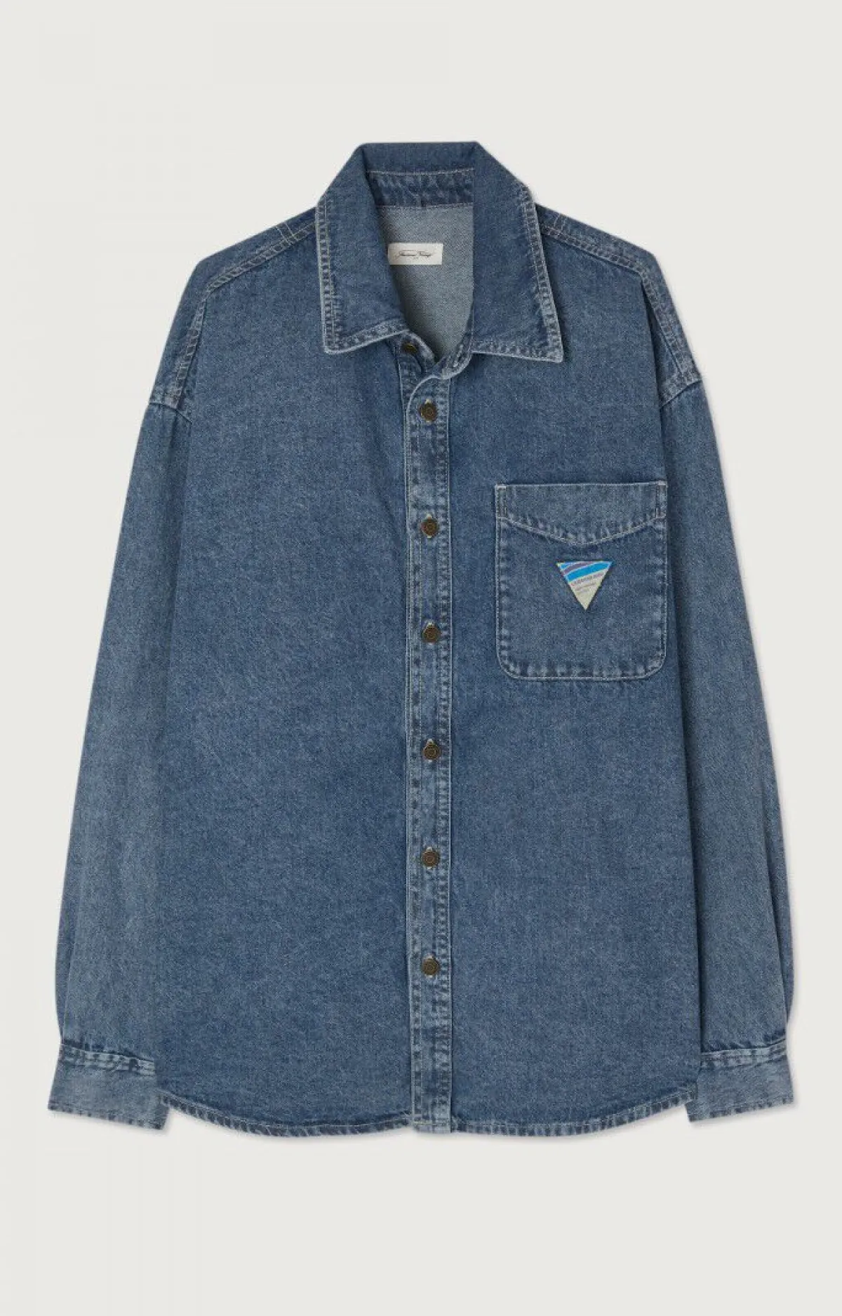 Herren American Vintage |Herrenhemd Astury Stone