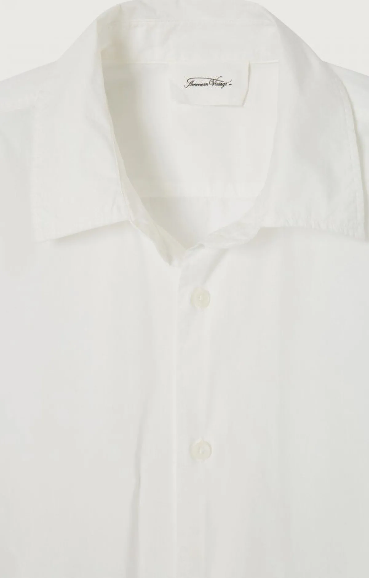 Herren American Vintage |Herrenhemd Hydway Weiss