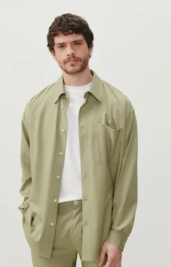 Herren American Vintage |Herrenhemd Kabird Sauerteig