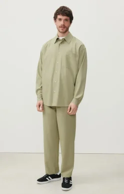 Herren American Vintage |Herrenhemd Kabird Sauerteig