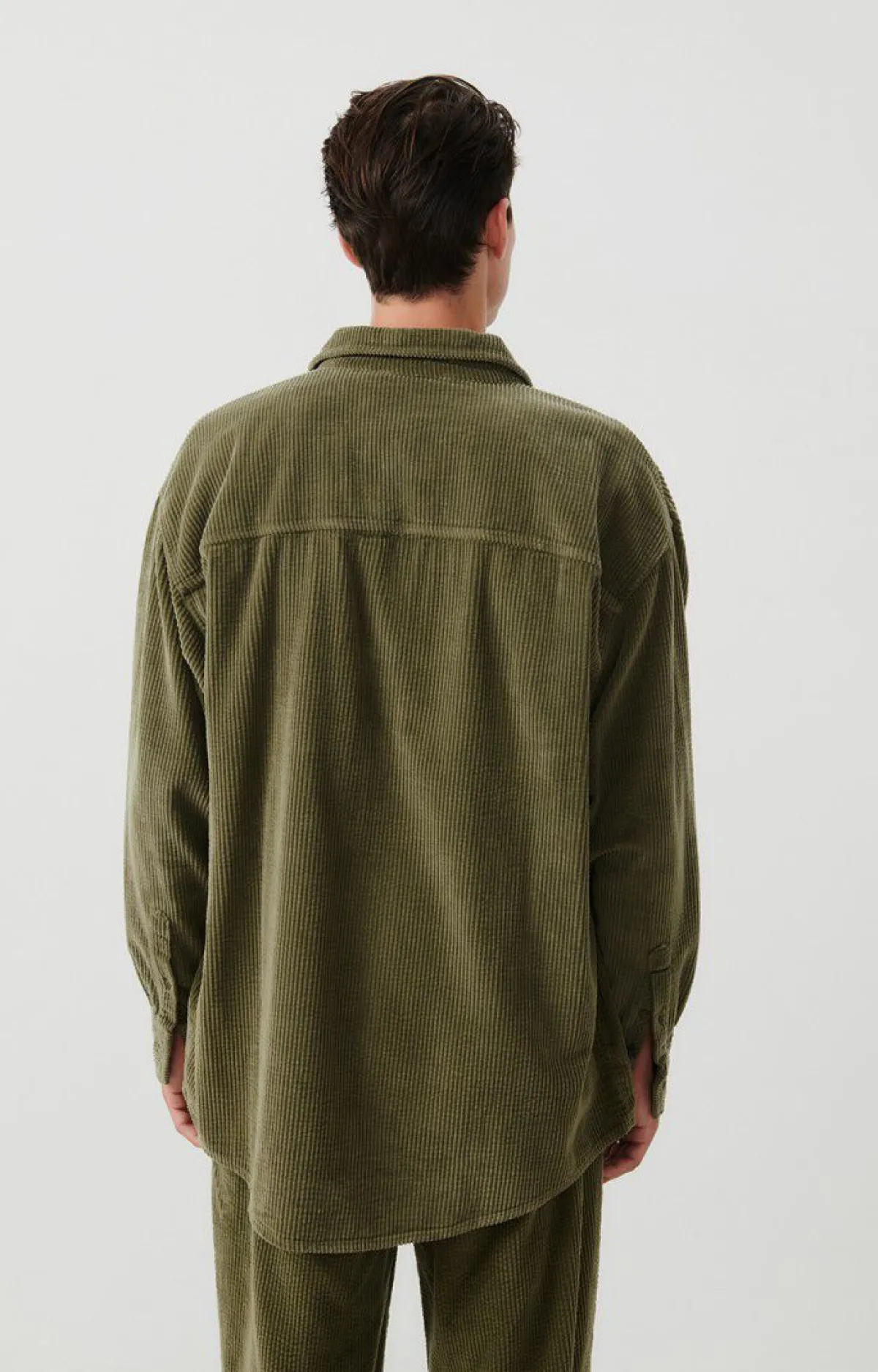 Herren American Vintage |Herrenhemd Padow Khaki Vintage