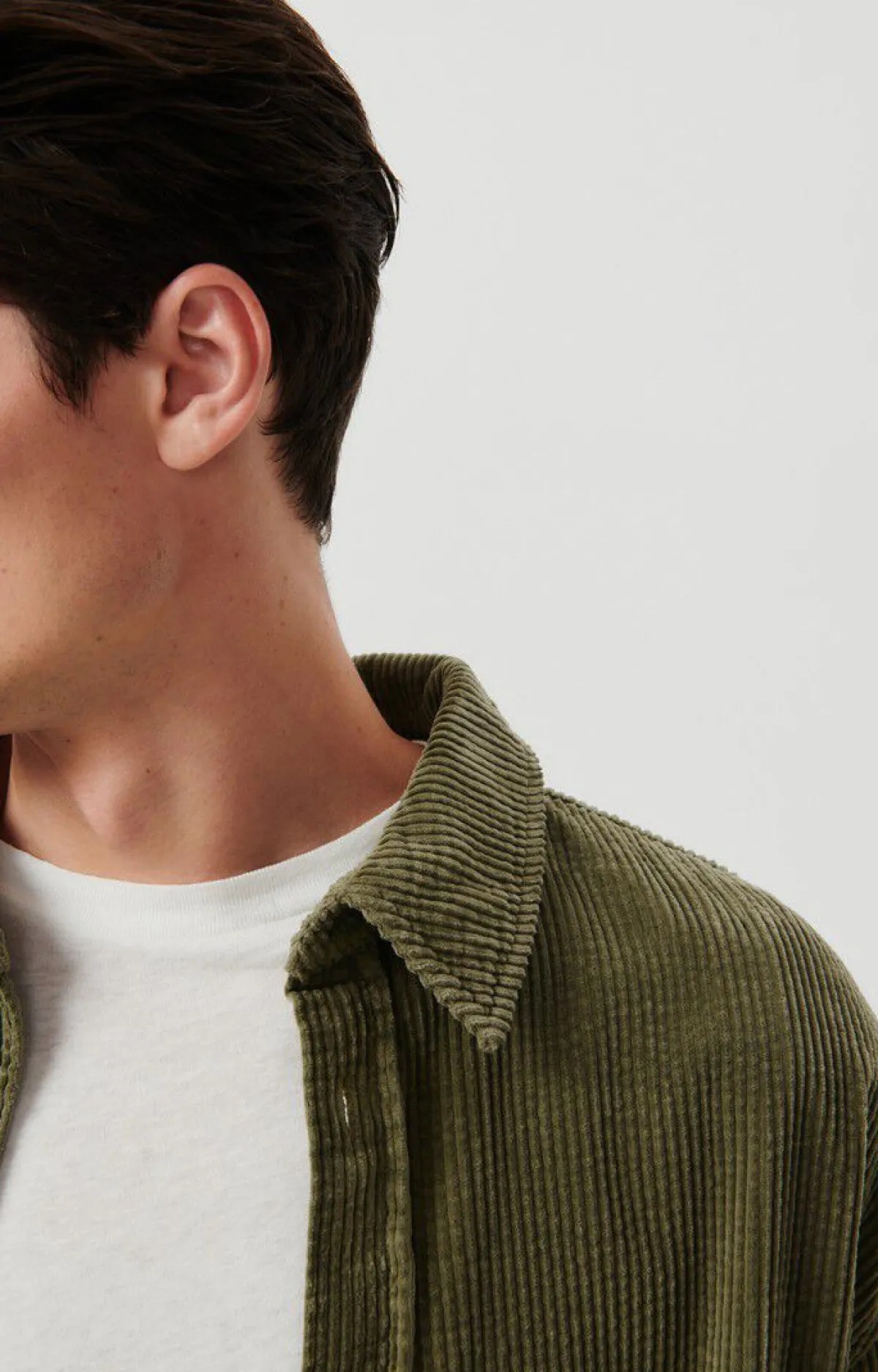 Herren American Vintage |Herrenhemd Padow Khaki Vintage