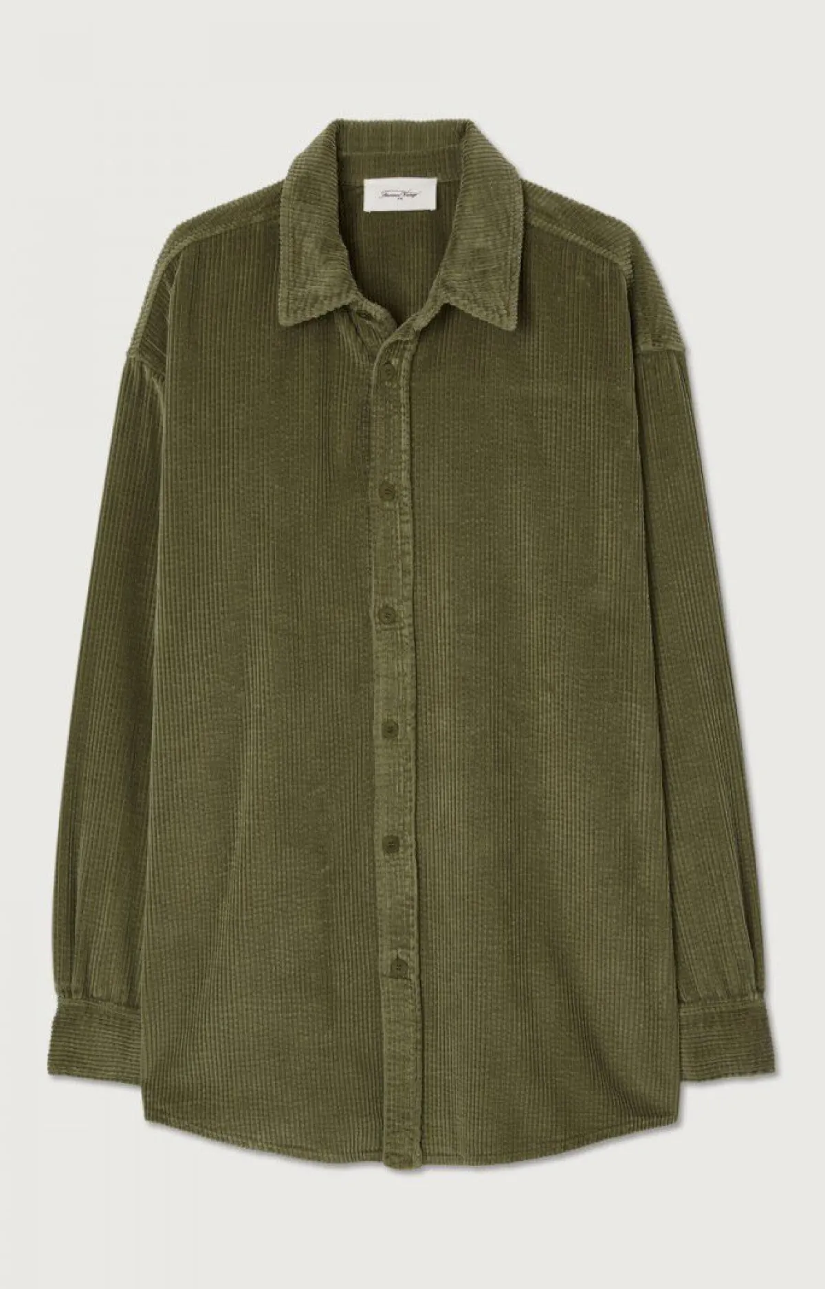 Herren American Vintage |Herrenhemd Padow Khaki Vintage