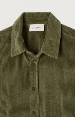 Herren American Vintage |Herrenhemd Padow Khaki Vintage