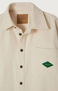Herren American Vintage |Herrenhemd Spywood Ecru