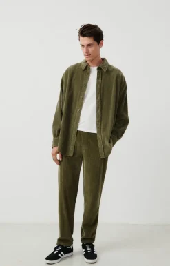 Herren American Vintage |Herrenhose Padow Khaki Vintage