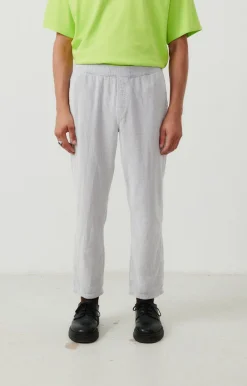 Herren American Vintage |Herrenhose Padow Silber Vintage
