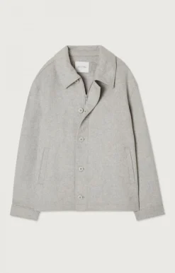 Herren American Vintage |Herrenjacke Dadoulove Vlies Meliert