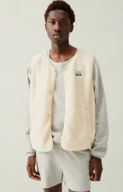 Herren American Vintage |Herrenjacke Hoktown Ecru