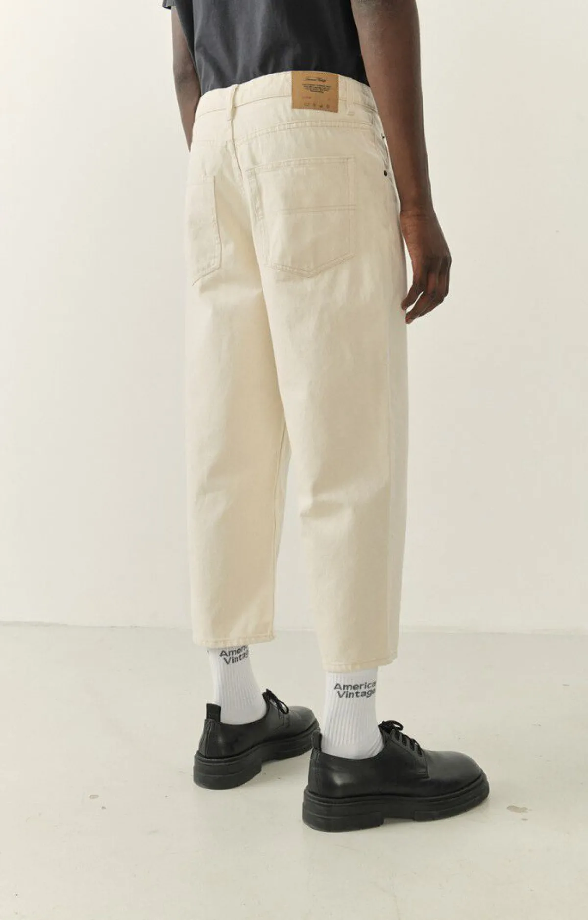 Herren American Vintage |Herrenjeans Datcity Ecru